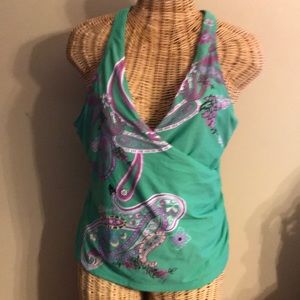 Athleta swim top XL